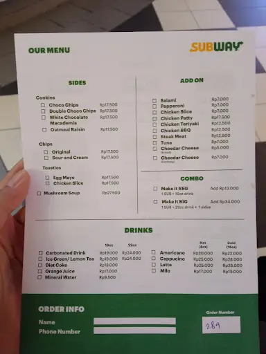 Gambar Makanan Subway - Citos 3